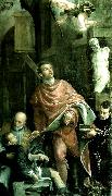 Paolo  Veronese st. pantaleon heals a sick boy oil painting reproduction